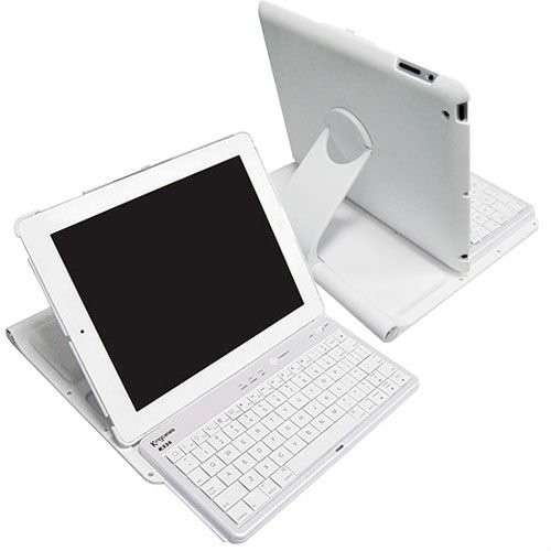 Brand New Bluetooth Wireless Keyboard Leather Case for Ipad 2.